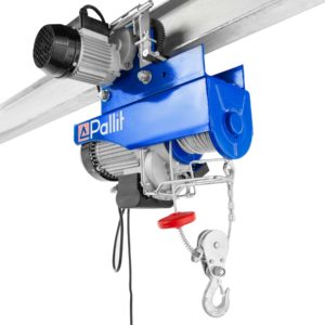 Pallit Elektroseilzug COMBI mit Laufkatze für 1000kg (1 Fernbedienung)