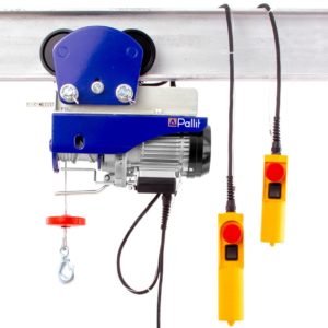 Pallit Elektrische Seilwinde HOIST12 mit Laufkatze BEAM im Paket